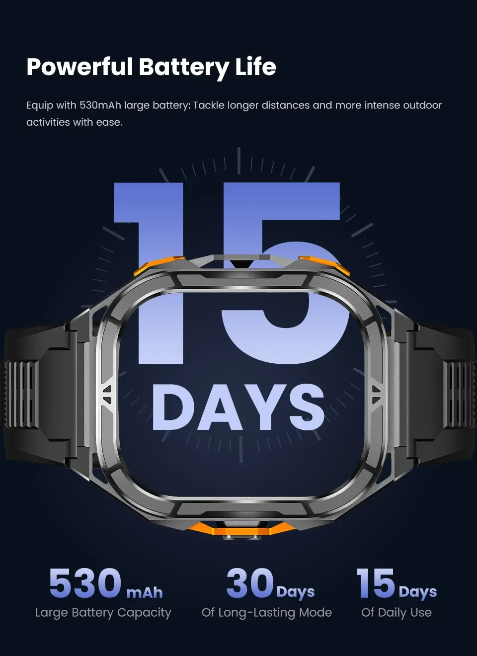 YTOM X5 AMOLED 5ATM GPS SmartWatch กันน้ําสําหรับผู้ชายในตัว Dual-band GNSS เข็มทิศทหารกีฬานาฬิกาสมาร์ท PK T-Rex 3