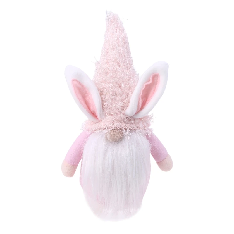 Y1UB Easter Rabbit Faceless for Doll Festival Ornaments Gnomes for Doll Gifts