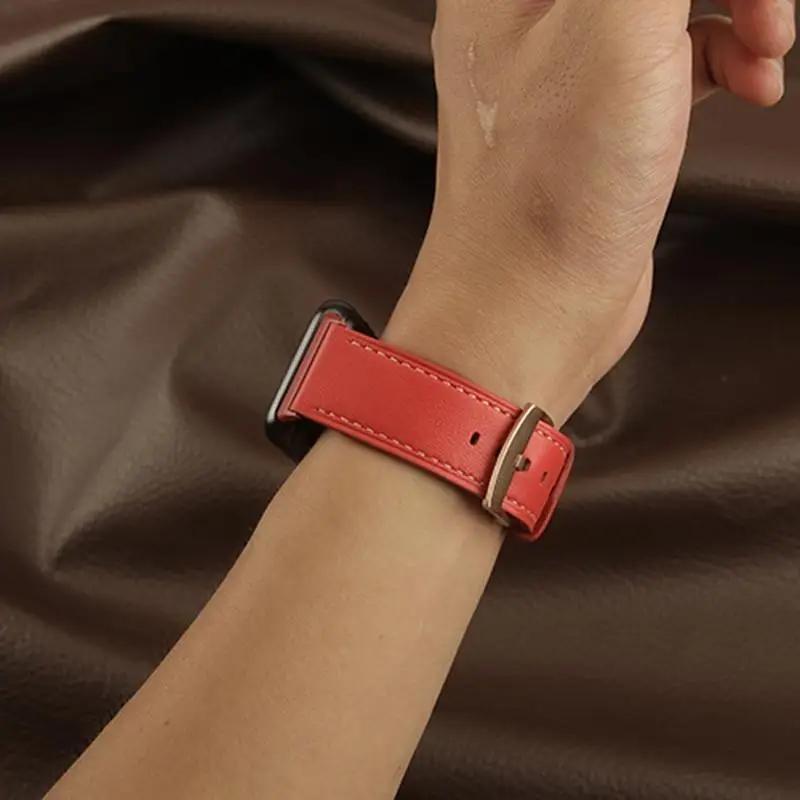 

652F Leather Band Strap for HuaweiWatch Fit 2 SmartWatch Bracelet Loop Wristband Belt