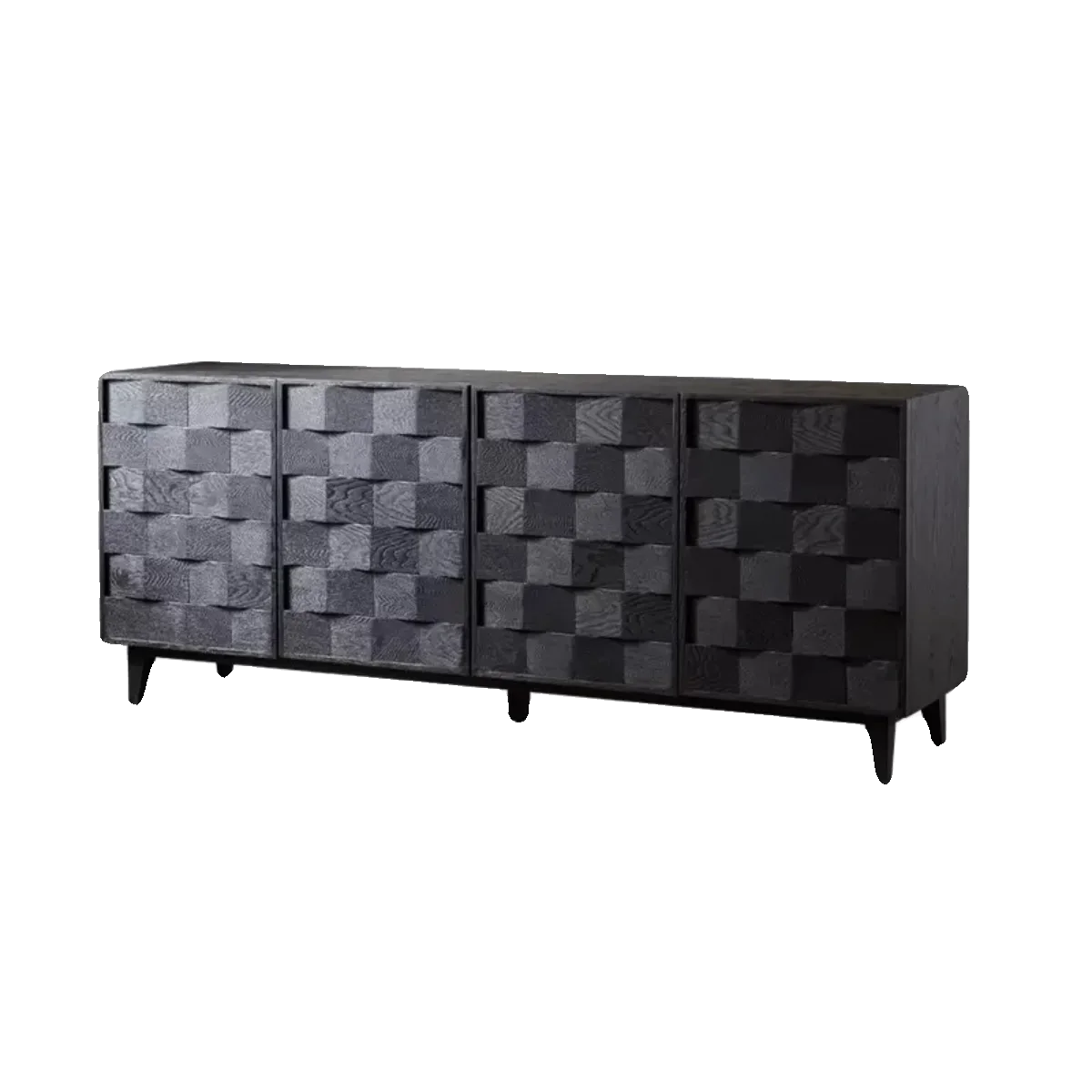 

Буфет из цельного дерева, домашний настенный шкафчик, средний и древний черный светильник для входа в гостиную, роскошный шкаф для хранения