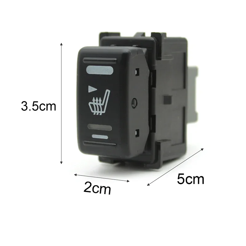 Accessories Auto Seat Heating Switch Rocker Switch Retrofit Switch With Connector Wire For Nissan Patrol Y62 SYLPHY SUNNY