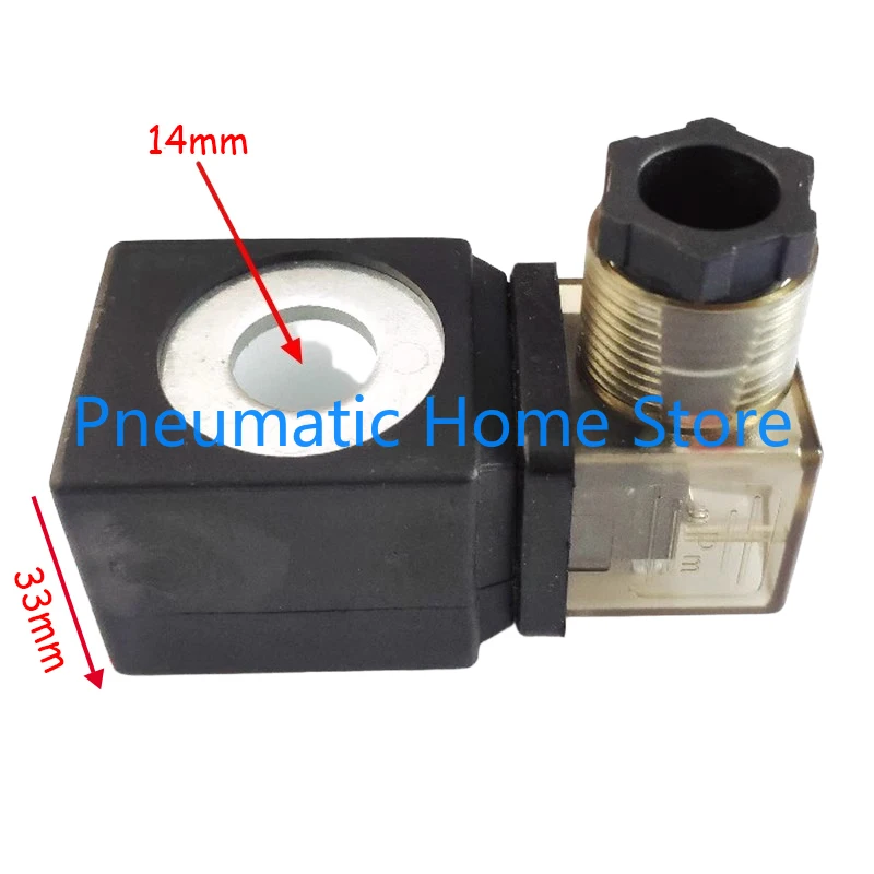 

Parker Solenoid Valve Coil GSS ZB09 Coil Inner Diameter 14mm Length 33mm Replacement Parts DH114