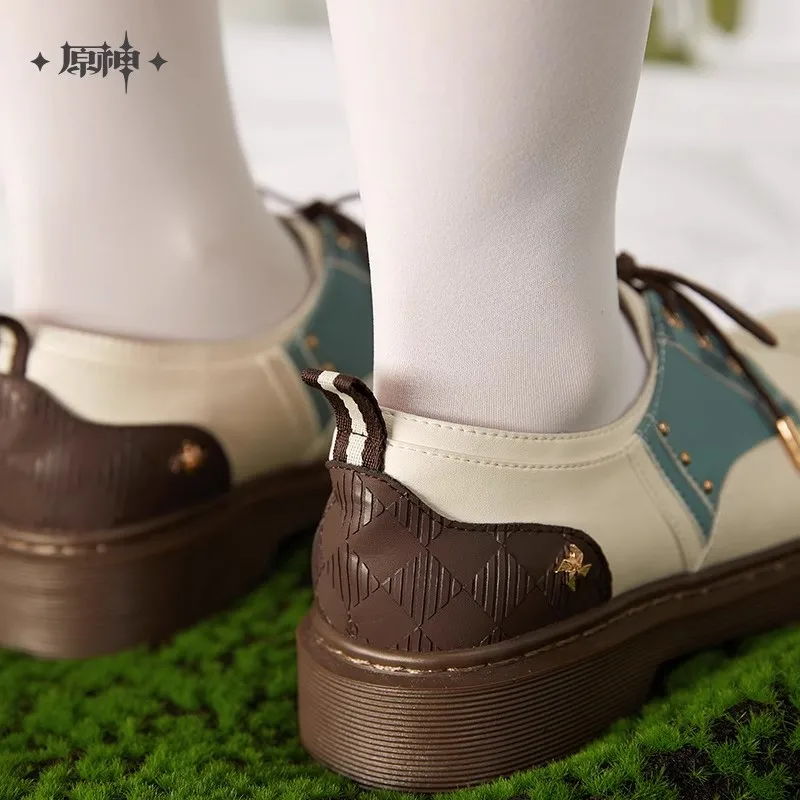 [Original] Anime Spiel Genshin Impact Cosplay Venti Themen Impressions Oxford Schuhe Barbatos JK Leder Lolita Acryl Anhänger