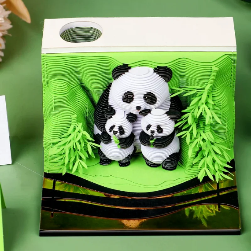 

Стильный настольный календарь на 2026 год с 3D-изготовителем времени, рождественским подарком на новоселье, удобным отрывным блокнотом.