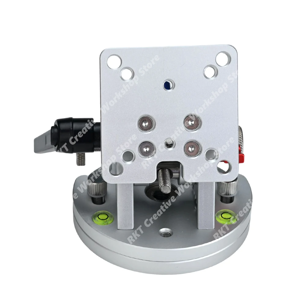 Telescope Support Adjuster Starry Sky Smart Latitude Adjustment Bracket Astronomical Theodolites CNC Aluminum for Equatorial Mou