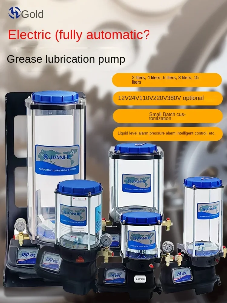 Electric Grease Pump Mixer Engineering Machinery Butter Pump 24v220v380v12v110v Automatic Petrol Pump