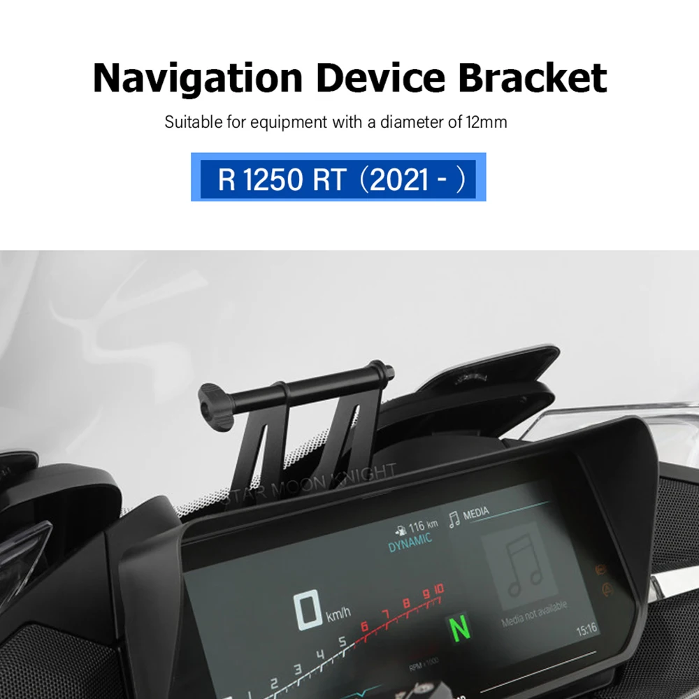 Motorcycle For BMW R 1250 RT R1250RT 2021 2022 2023- Navigation Bracket GPS Mount Device Carrier SMART PHONE Adapt Holder