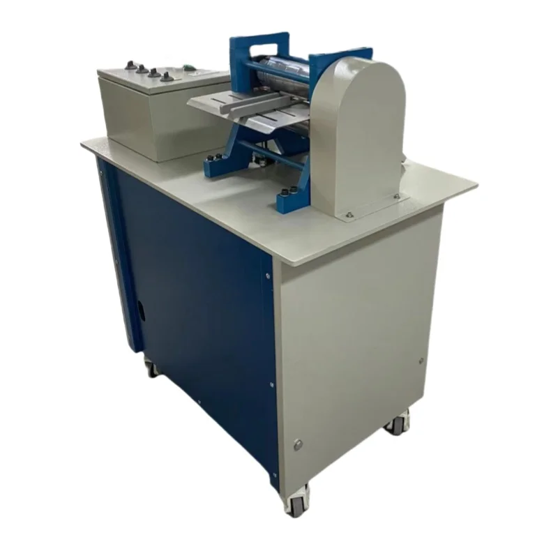 Precision Hydraulic Custom Heat Polishing Machine Pump Genuine Leather Belt Embossing Ironing Strap Temperature Roller Plating