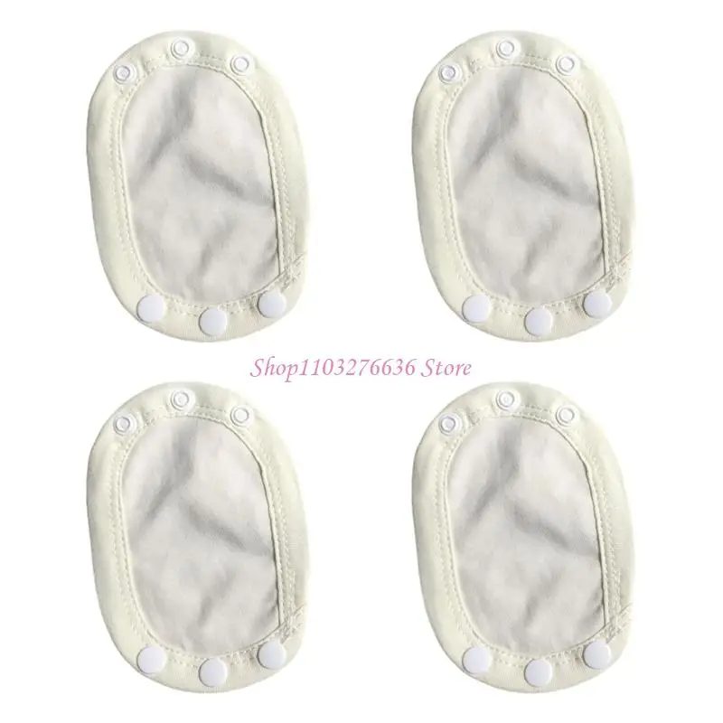 R6FD 1 セット 4 個 互換股スナップエクステンダーコットンベビーボディスーツ延長調整可能な長さの幼児服