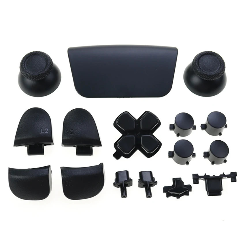 1 Set Full Button Kit For PS5 V2 2.0 BDM-020 Controller Gamepad Joysticks Cap D-pad R1 L1 R2 L2 Direction Key AB XY Buttons