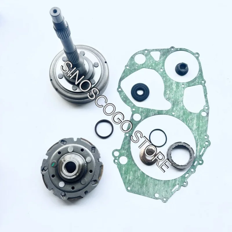 

Оригинальный комплект сцепления, корпус барабана привода, мокрые башмаки для Yinxiang YX650UTV Stel 600 650 UTV ODES 650cc UTV650 BMS B00G180 B00G100