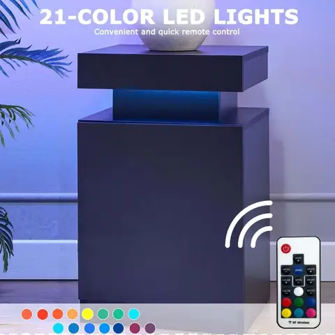 10 best sales बेडरूम के लिए साइड टेबल - №7