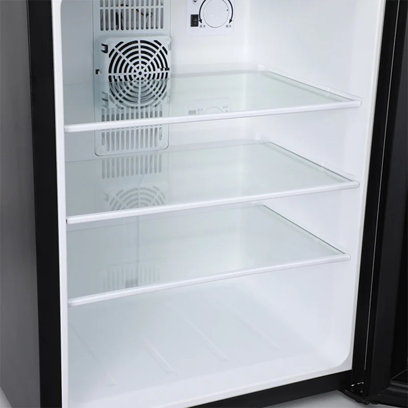 #Mini Fridge Cooler 40L Refrigerator Glass Door for Beer Soda or Wine –Small Drink Dispenser Machine 0.3kWh/24H