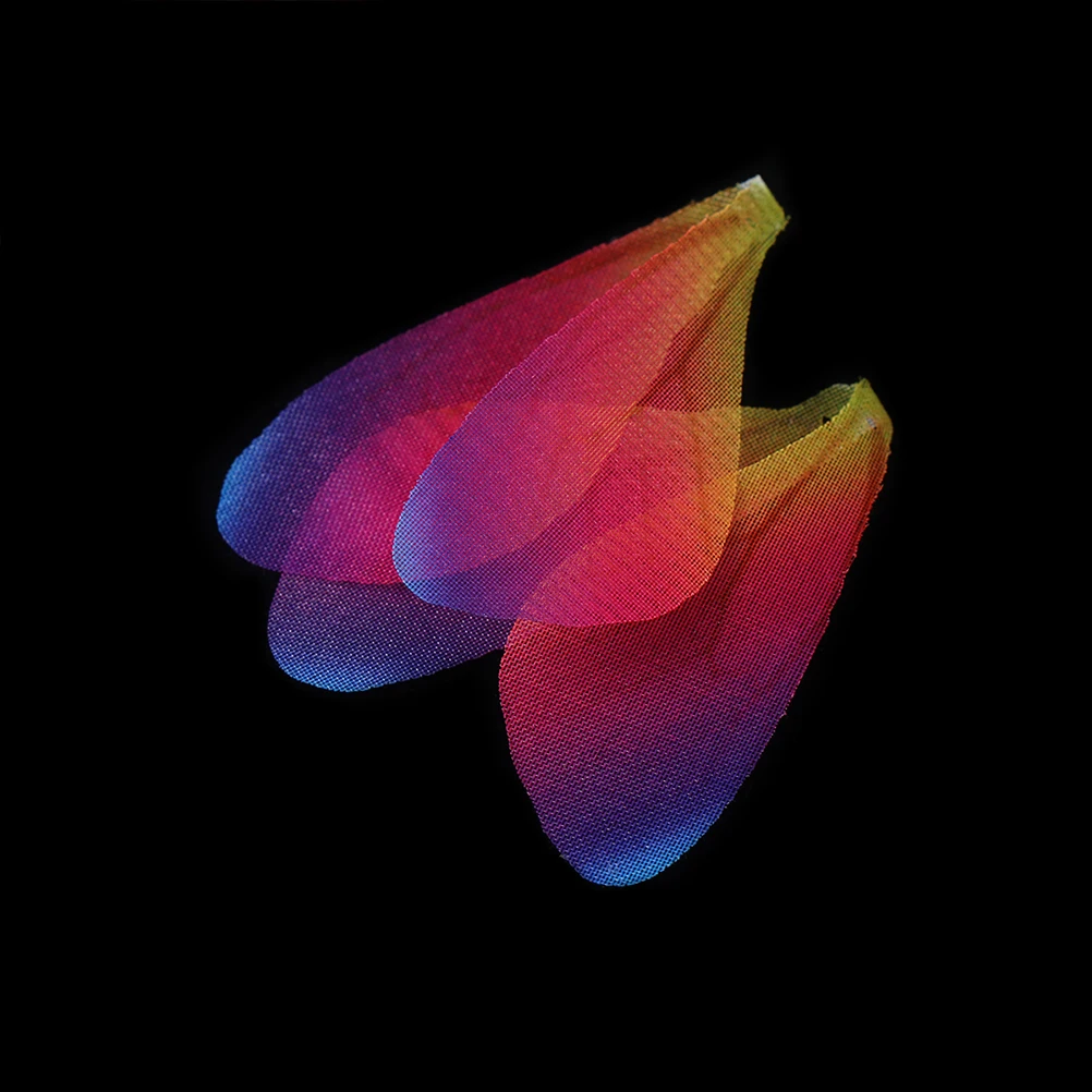 

50 Pcs Wings Decorations Cloth Dragonflies Dragonfly Charms Decorationwings Craft Earrings Wall Art