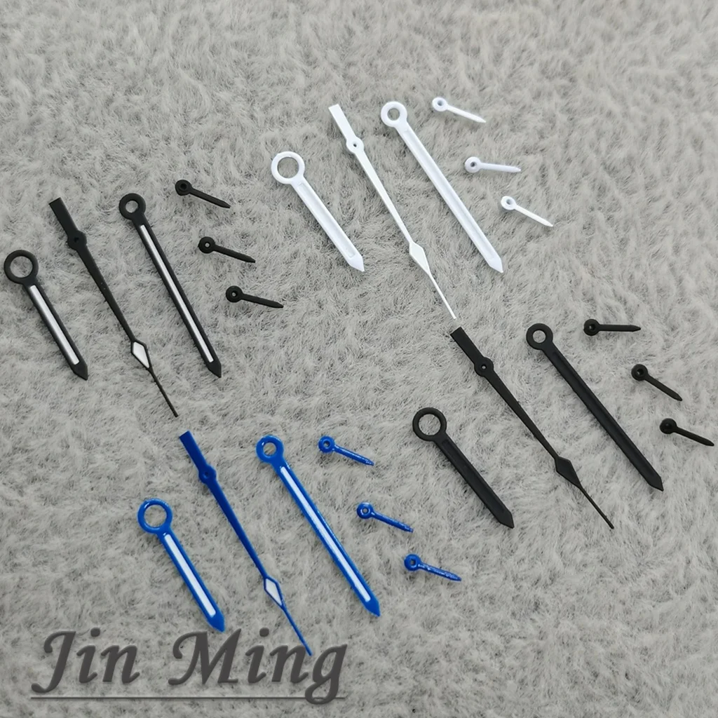 عالية الجودة 6 دبابيس VK63 ساعة الأيدي أزرق أسود أبيض الأيدي الأخضر مضيئة الساعات مؤشرات صالح VK63 VK63A حركة الكوارتز #3