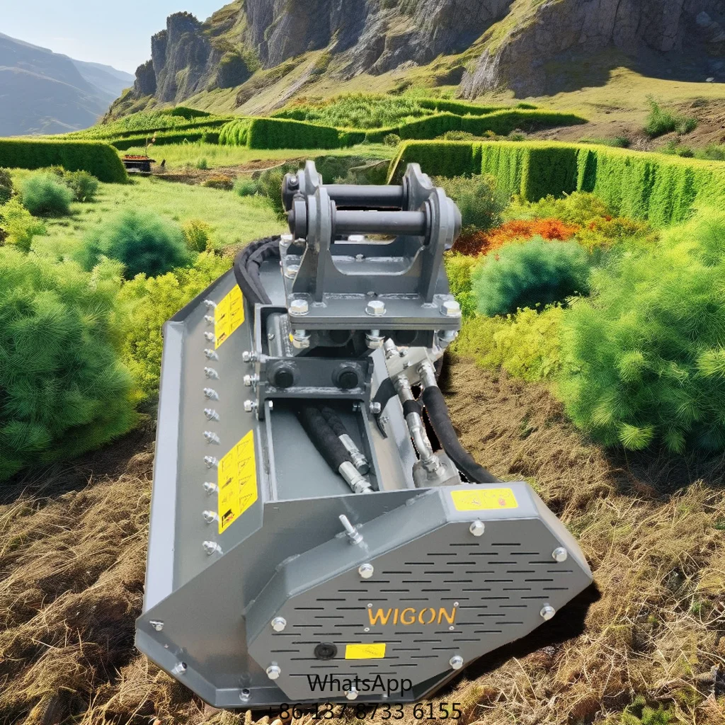WIGON Excavator Attachment Reclamation Of Soil