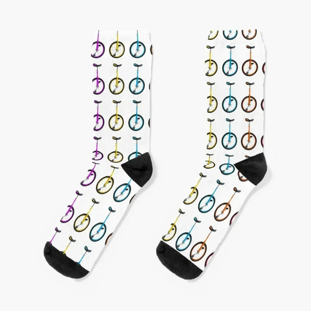 Unicycle Socks anti slip football christmas stocking Men's Socks Luxury Women's