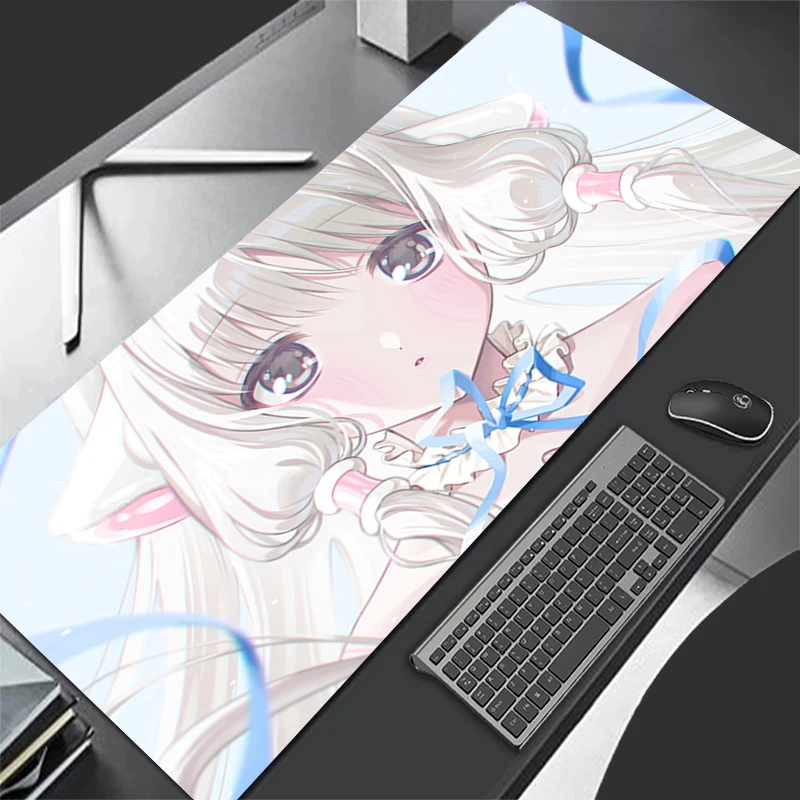Mousepad Pattern Game Pad Rubber Mouse Pad PC Accessories Desk Mat Non Slip Office C-chobits Chii Table Mat Gamer Keyboard Pad