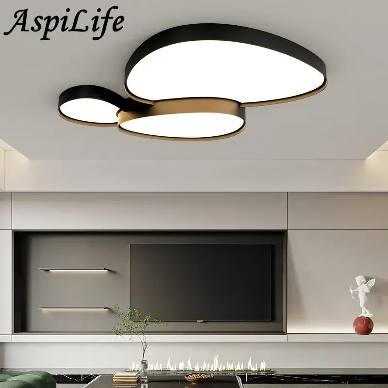 interior led teto lustre home decor sala de estar quarto estudo infantil sala de jantar luminaria ac85260v 01