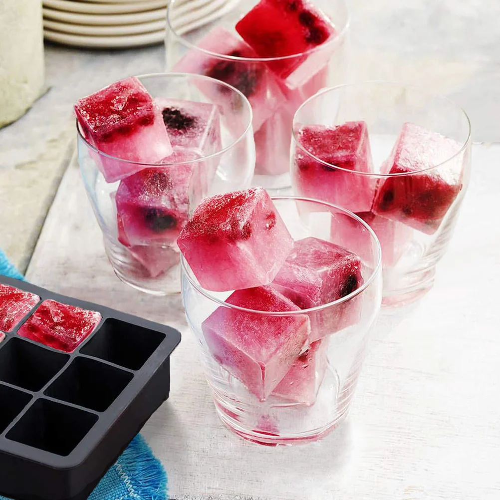 

4 pcs 15-Cavities Ice Cube Molds Silicone Diy Tray For Ice Cream Yogurt Candy Bar Non-Stick Easy Clean Kitchen Tool