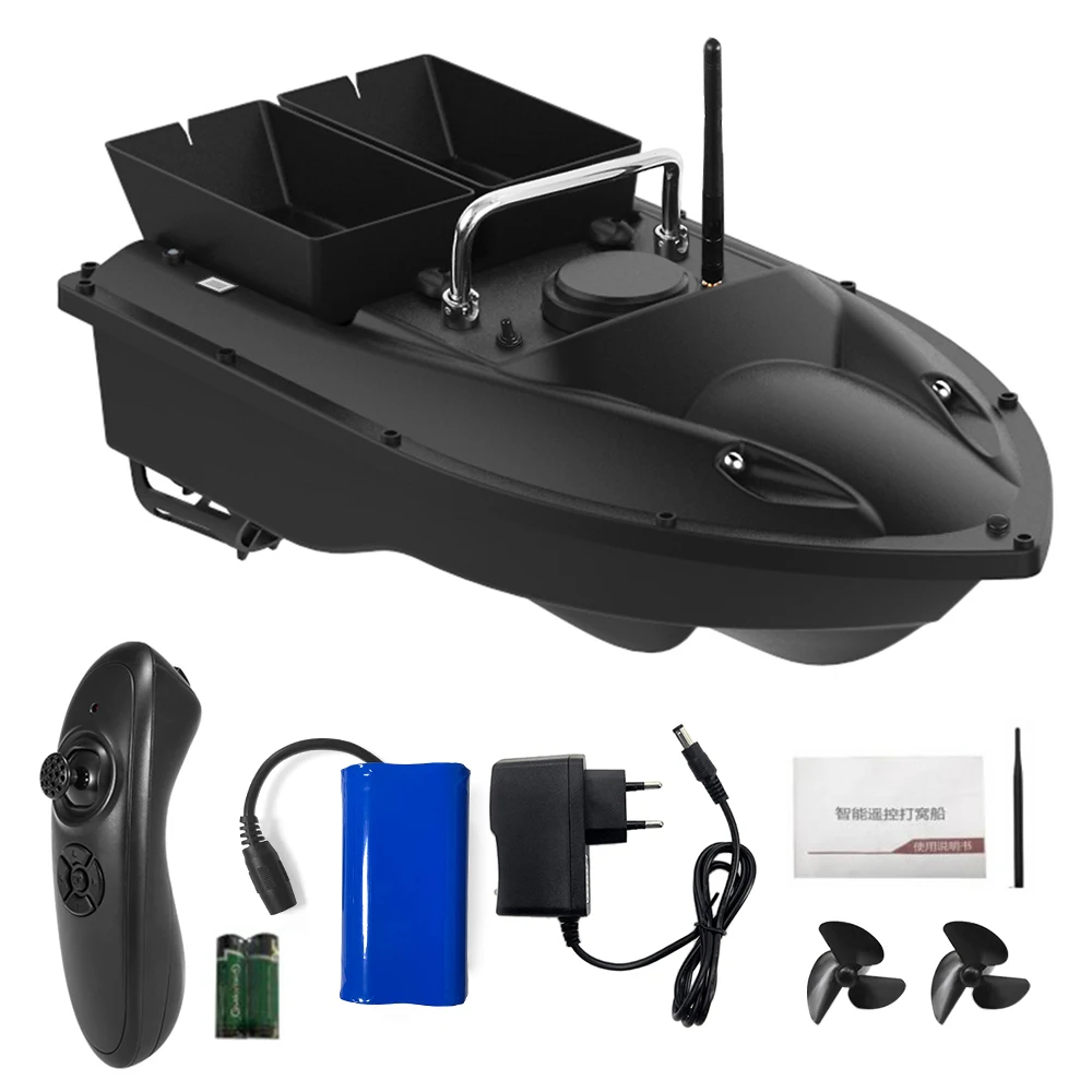 D13/D13C GPS Fishing Bait Boat with Large Bait Container Automatic Bait Boat with 430-540 yards Remote Range 5200mAh