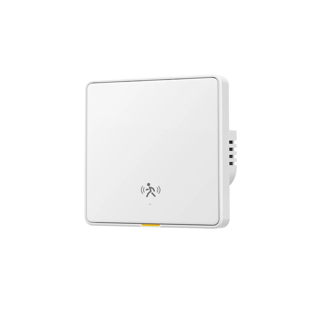 ABFS Tuya WIFI Smart Light Switch with 5M Radar Human Motion Detection Alarm Sensor No/Need Neutral Wire Switch A