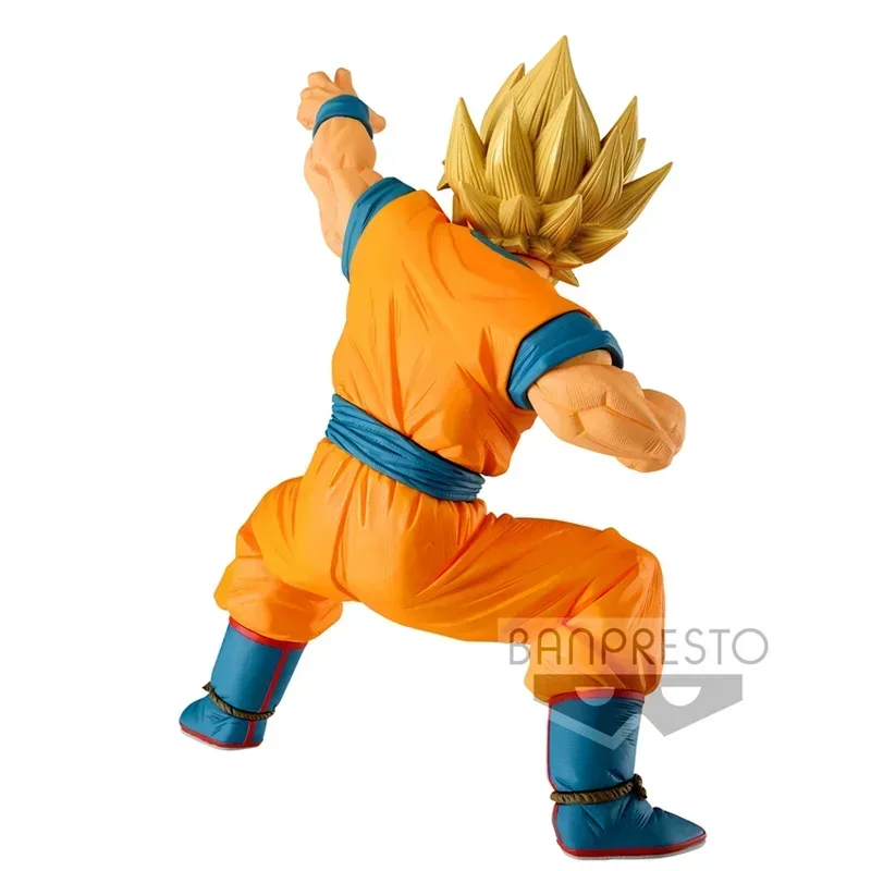 Bandai Genuine Dragon Ball Anime Son Goku Action Figures Collectible Model SUPER ZENAKI LINE Tiger Style Toys Gifts for Kids