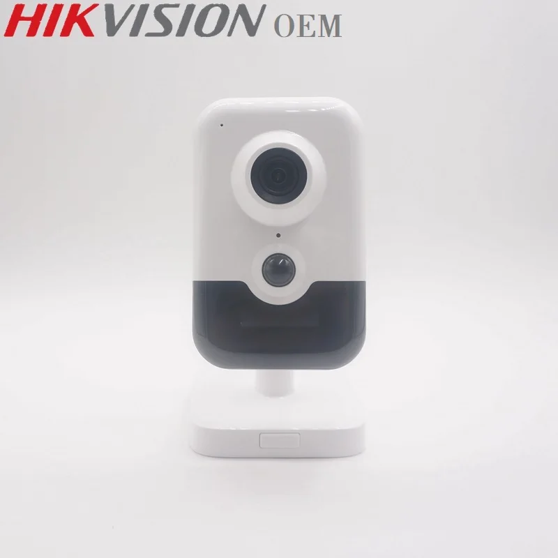 Hikvision OEM DS-2CD2443G2-IW Replace DS-2CD2443G0-IW 4MP Wireless wifi Cube IP Camera Support built-in microphone  PoE