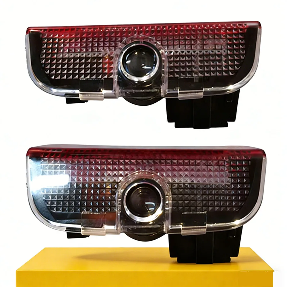 2 Stück LED-Autotür-Zubehör Dekorations-Warnprojektions-Willkommenslicht für VW Touareg 7P 2011-2018-2019-2020-2021-2022-2023 – Detail 3