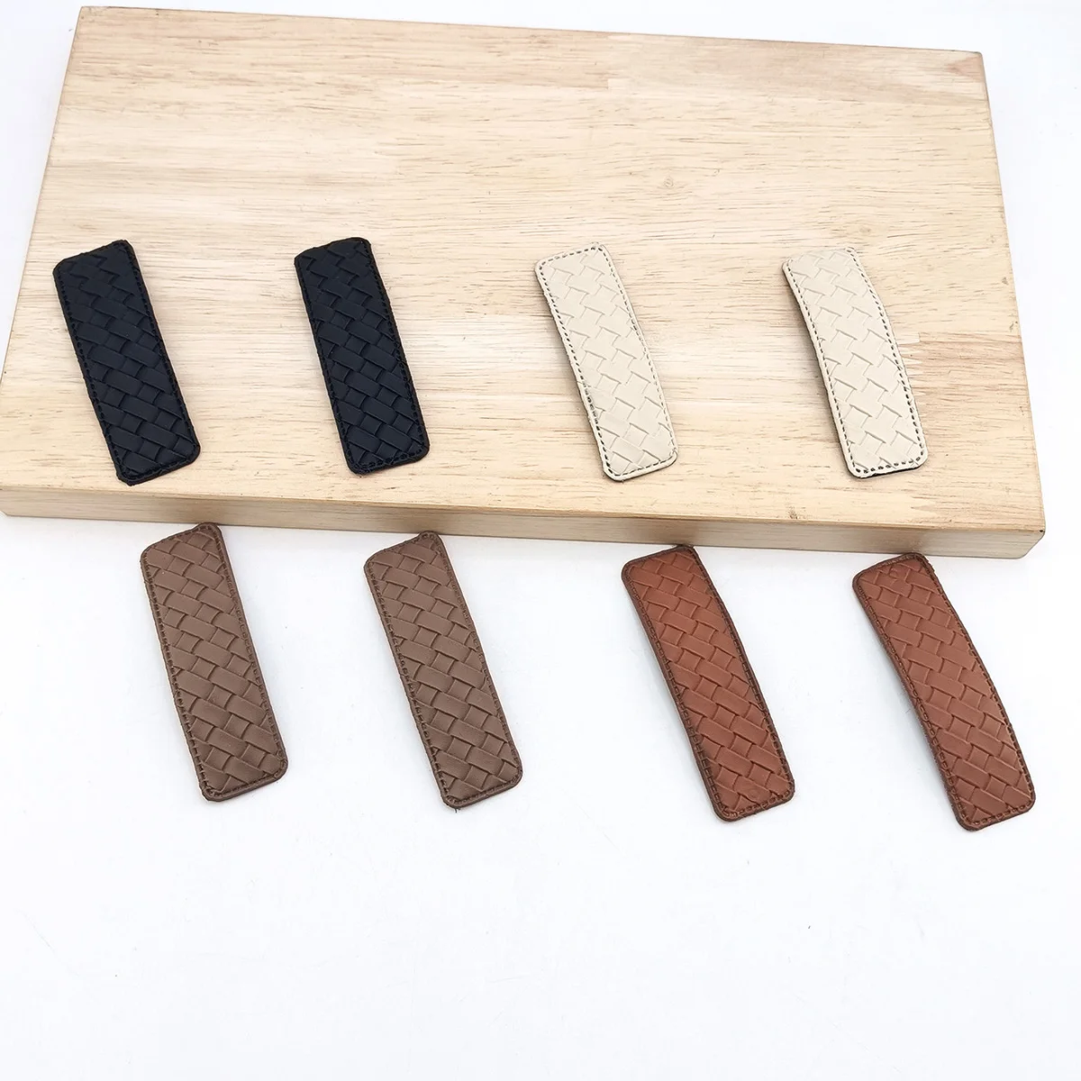 Retro PU Mode Stil Diamant Muster Seite Clips BB Haarnadel Für Frauen Mädchen Frau Haarnadeln Barrettes Haar Zubehör Kopfbedeckungen – Detail 6