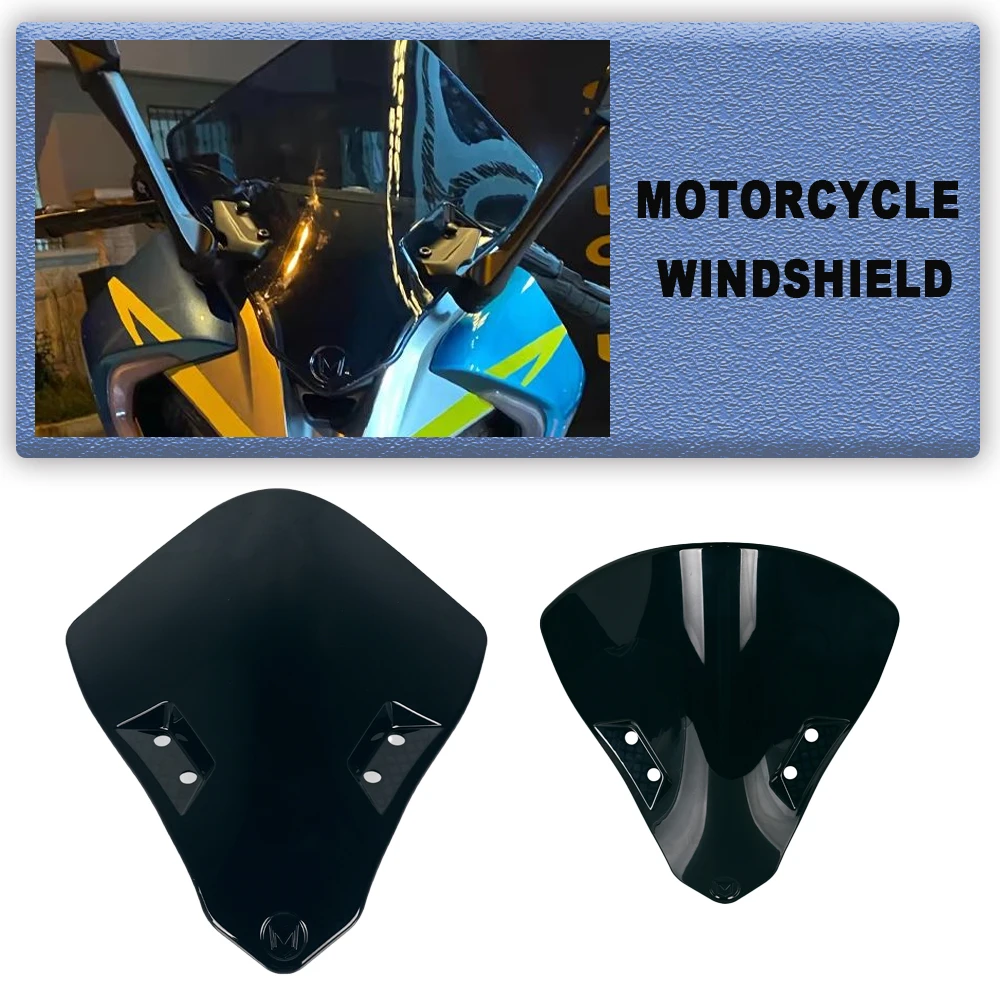 

FOR CFMOTO CF MOTO 250SR 300SR 250 300 SR 2020-2023 2022 2021 Motorcycle Windshield Front Wind Deflector Shield Screen Airflow