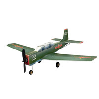 MinimumRC CJ6 340mm 4CH DIY RC Trainer Kit, Outdoor Model Building Project for Kids Beginners - STEM Educational Aircraft