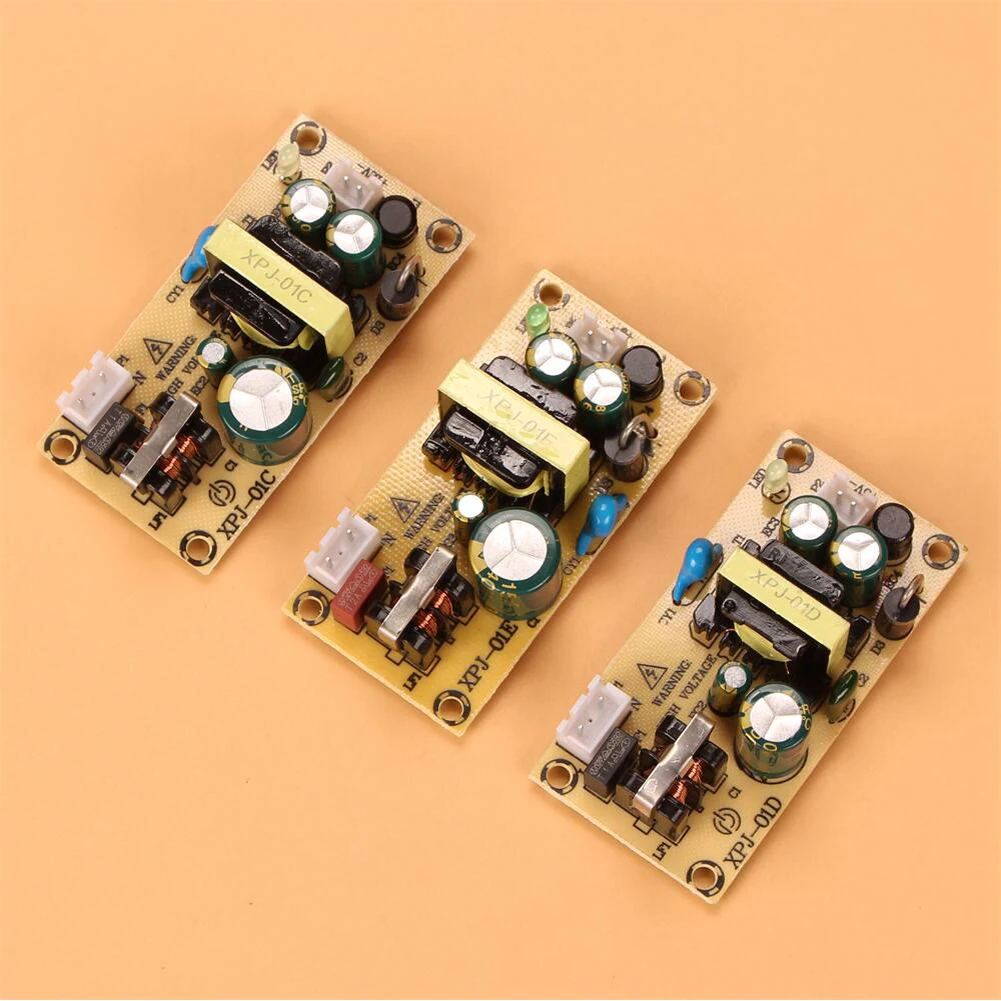 AC-DC 5/9/12/15V 2A 1.5A 1.2A Switching Power Supply Module Bare Circuit AC 100-240V to 5V 9V 12V 15V Board Regulator for Repair