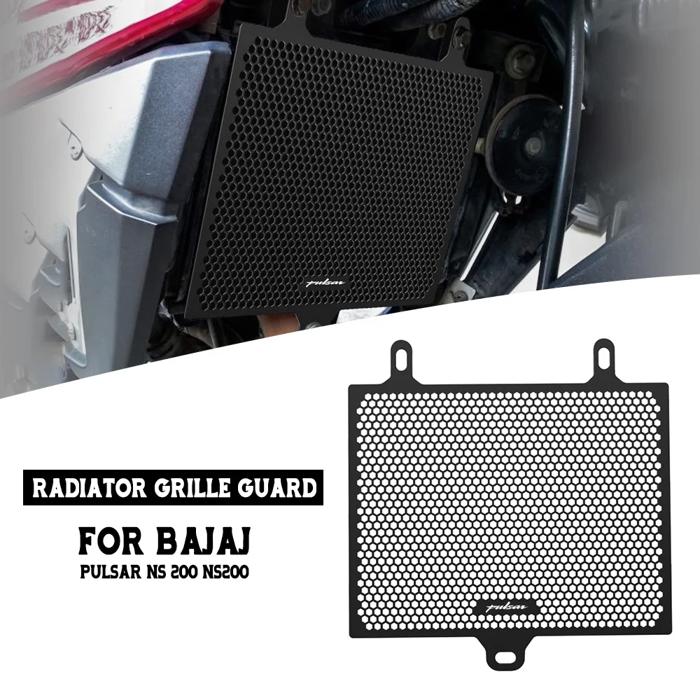 

Pulsar 200 NS200 RS200 A All Years Motorcycle Accessories Radiator Grille Guard Cover Protector FOR Bajaj Pulsar NS 200 NS200