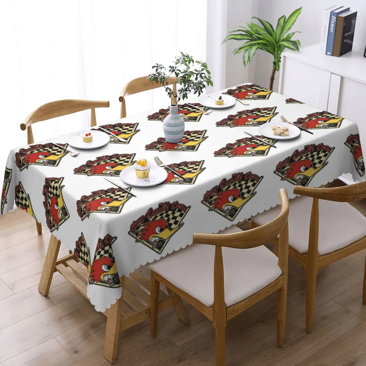 Street Mr.Horsepower Clay Smith Cams Customized Rectangular Tablecloth Waterproof Table Cover for Dining Events Table Cloth