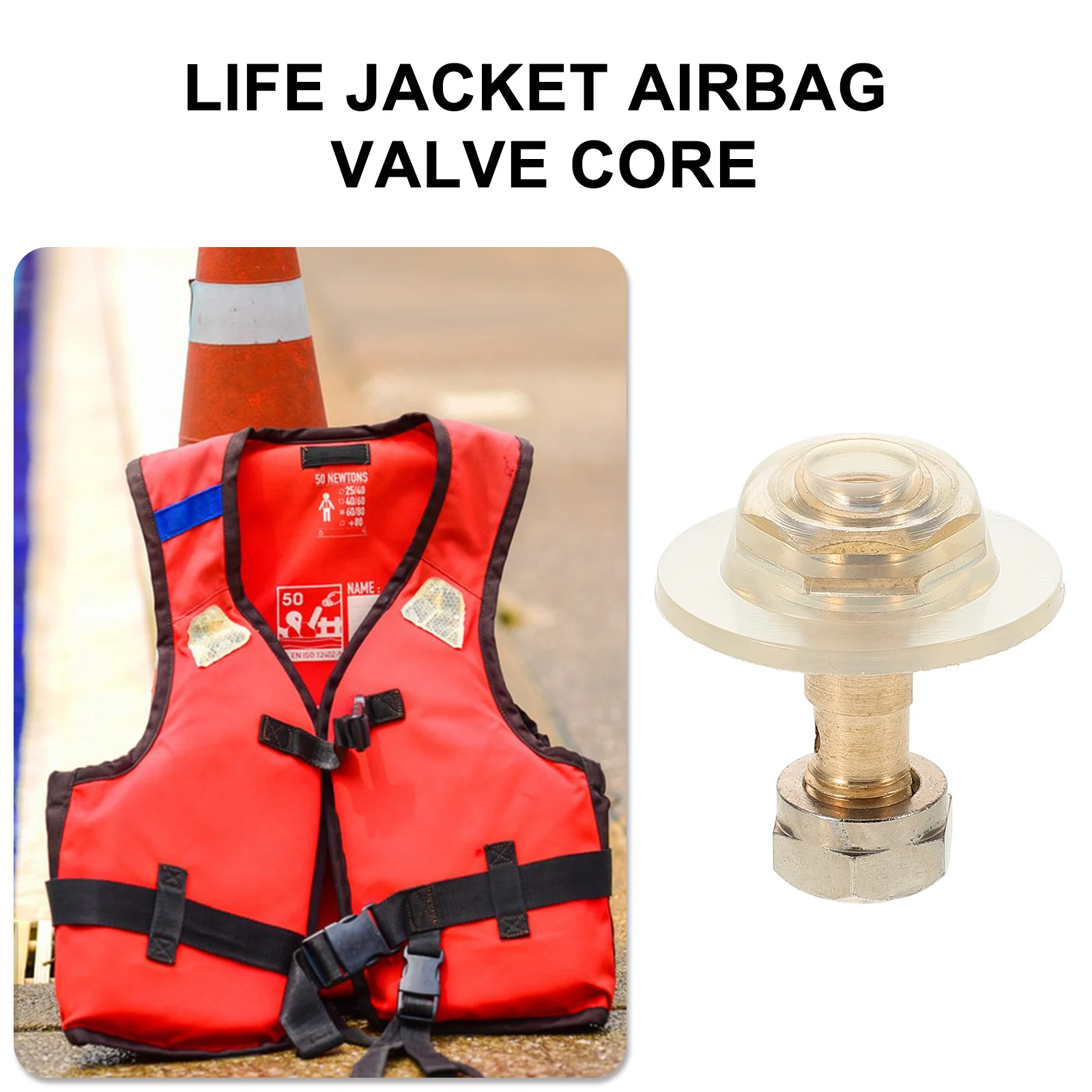 Accessories Vests Valve Core Inflation Buoy Hose Copper Replace Inflate Deflate Compatible Models for life