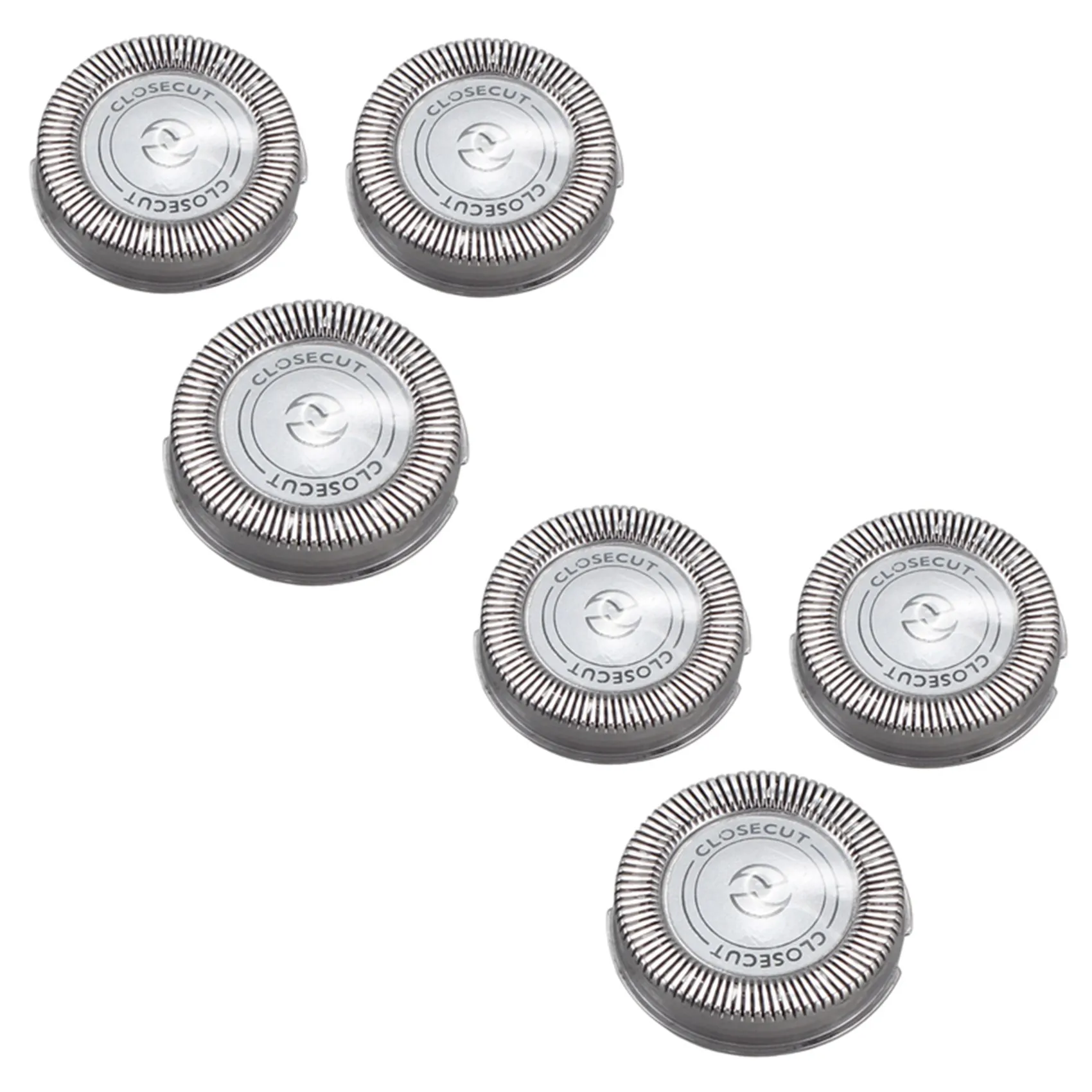 Substituição Shaver cabeça lâmina cortadores, Philips Norelco, HQ4, HQ58, HQ56, HQ80, 6 pcs