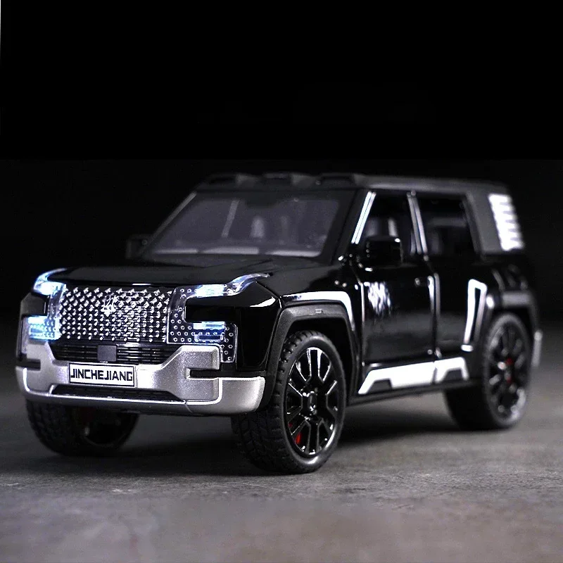 BYD Look UPAT U8 SUV 合金製 1/32 ダイキャスト玩具車モデル サウンド＆ライト プルバック式玩具 コレクション 誕生日プレゼント