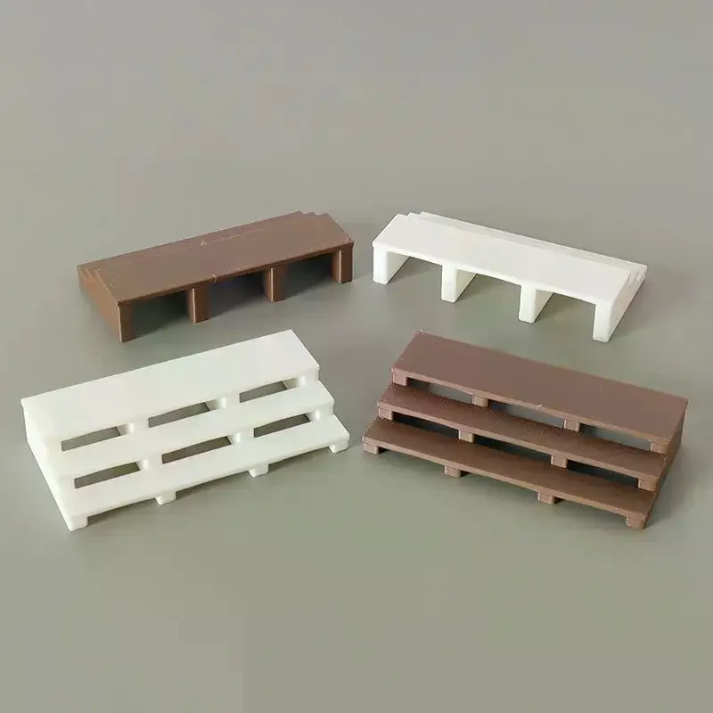 1Pcs Dollhouse Staircase Model Mini Simulation Dolls House DIY Micro Landscape Outdoor Stair Decoration Furniture Accessories