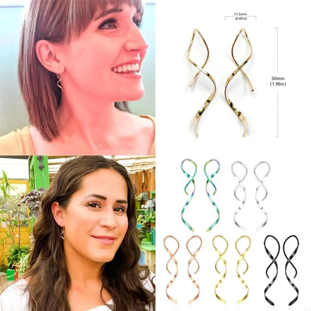 Threader Earrings Earrings Line Earrings Ear Line Stainless Steel Material Dangling Earrings