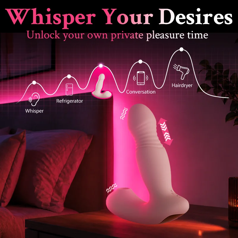 Thrusting Vibrator for Women APP Rotating Telescopic Dildo Remote Control G-Spot Massage Clitoris Stimulator Sex Toy for Women - view 6