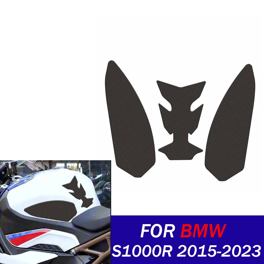 

Противоскользящие накладки на топливный бак мотоцикла для BMW S1000R 2015-2023, газовая наколенница, тяговая наклейка, защитная наклейка, аксессуары