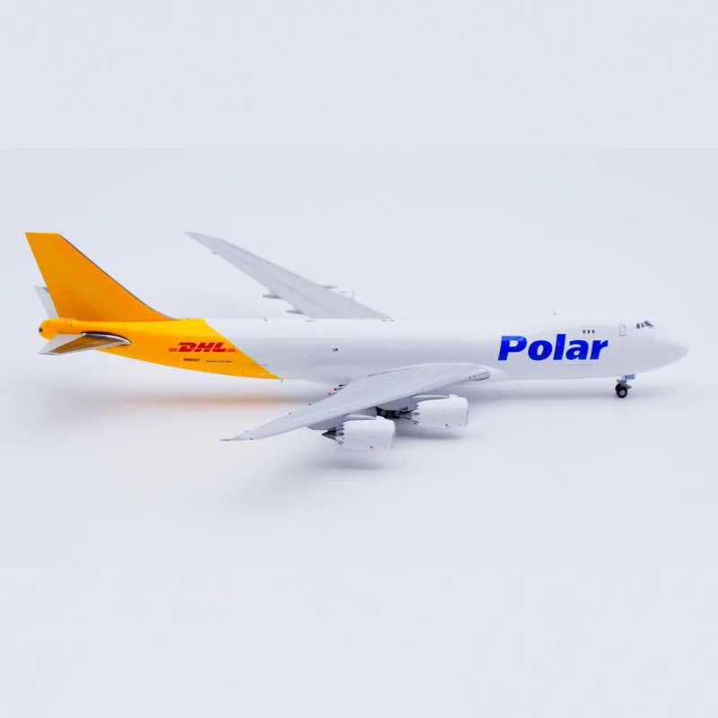 XX40157 Alloy Collectible Plane Gift JC Wings 1:400 Polar Air Cargo Boeing B747-8F Diecast Aircraft Jet Model N852GT With Stand