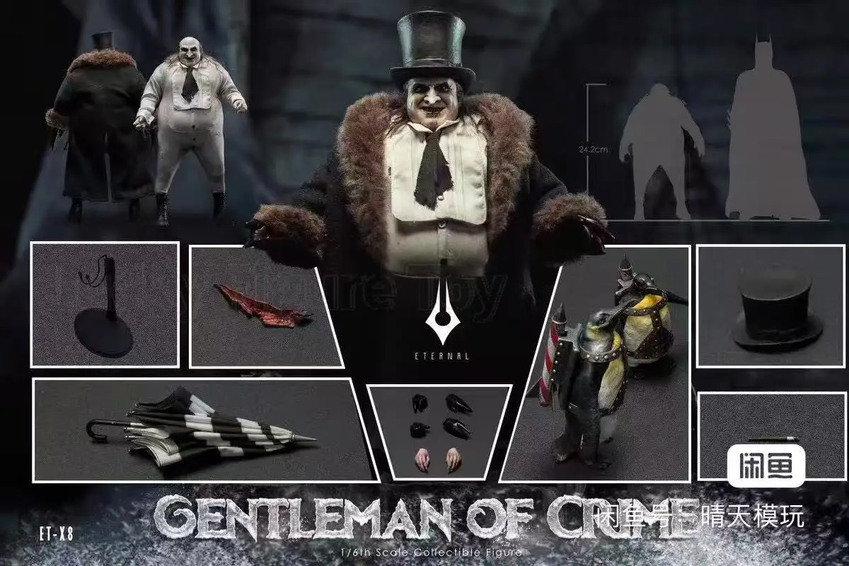 【Original】Eternal Toys ETX8 Gentleman of Crime 1/6 Action Figure Model Toys