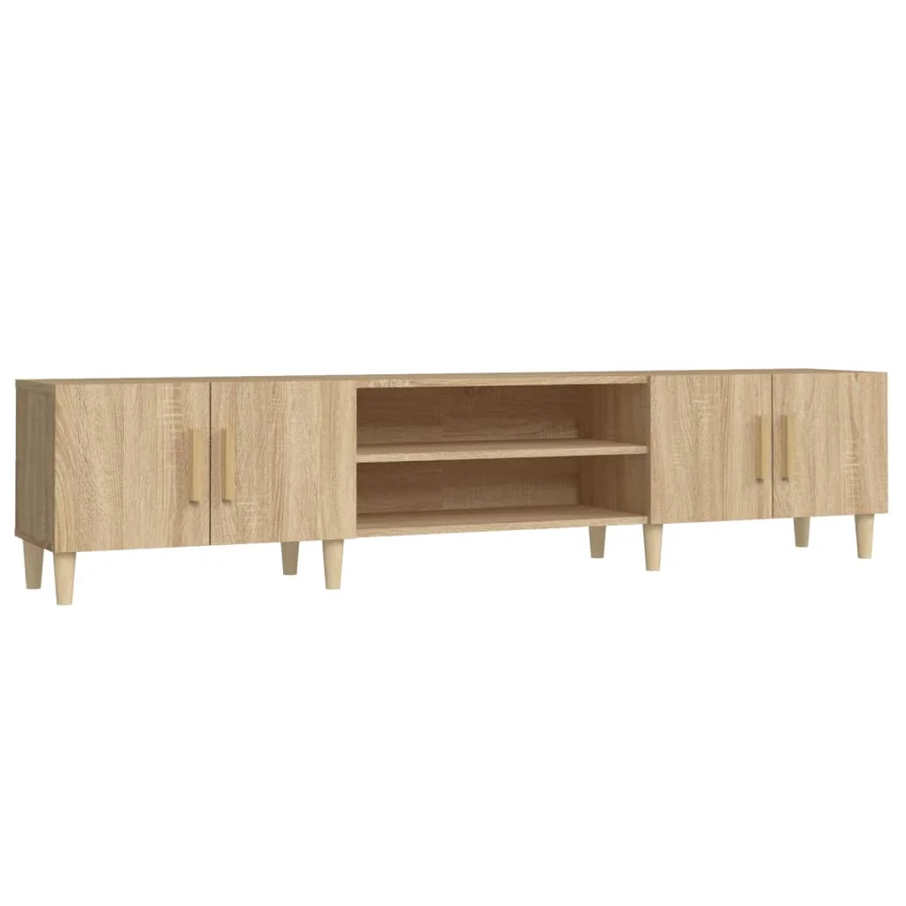 Sonoma Oak TV furniture 180x31,5x40 cm engineering Wood