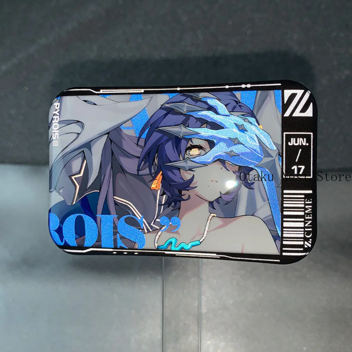 Anime Zenless Zone Zero Pyrois Velina Airgid Belle Wise Double Flash Tin Badge Cartoon Brooch Bag Decor Birthday Gift Cosplay