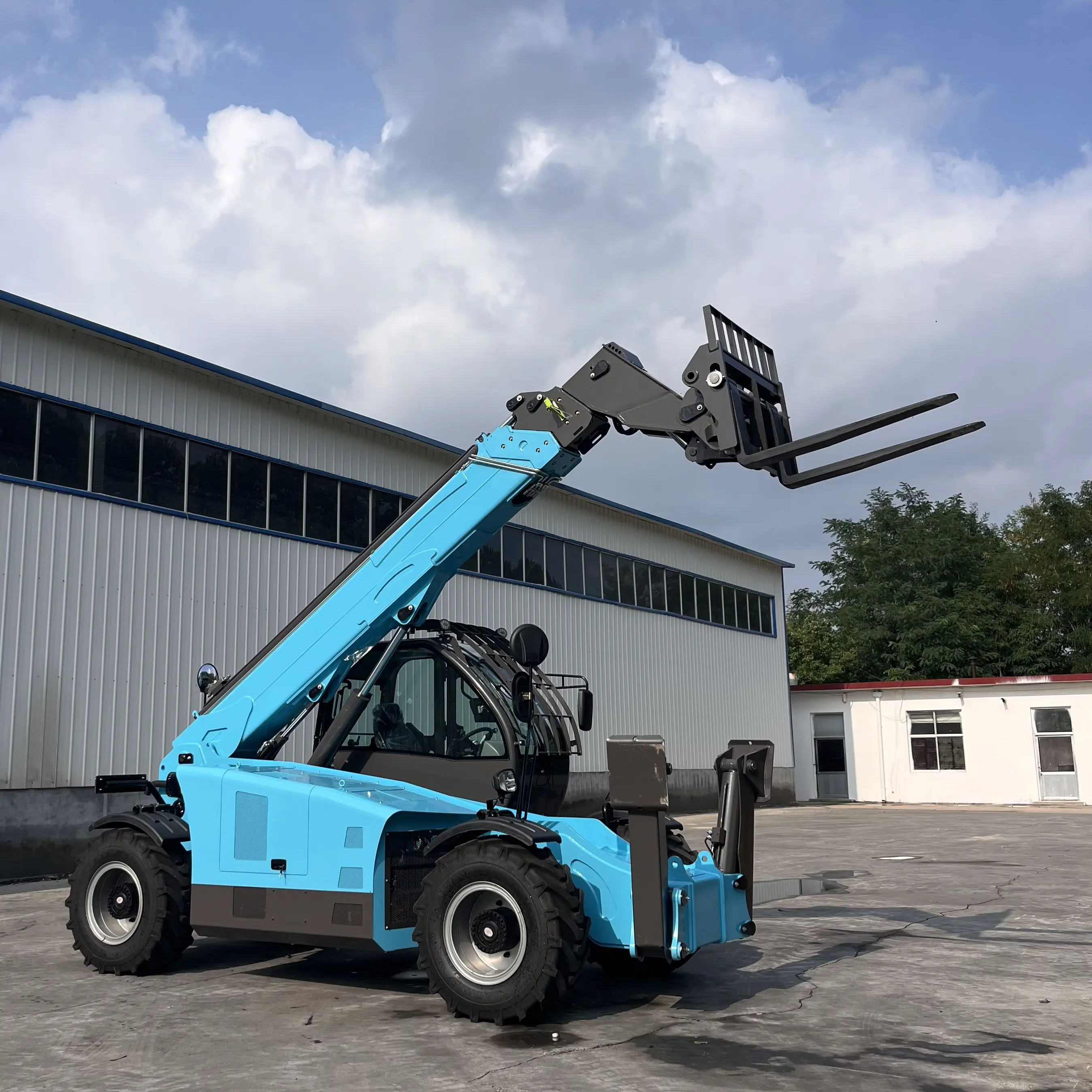 Gcp Telescopic Handler Terbaik Telehandler Telescopic Loader Mini Telescopic Forklift Wheel Loader dengan CE