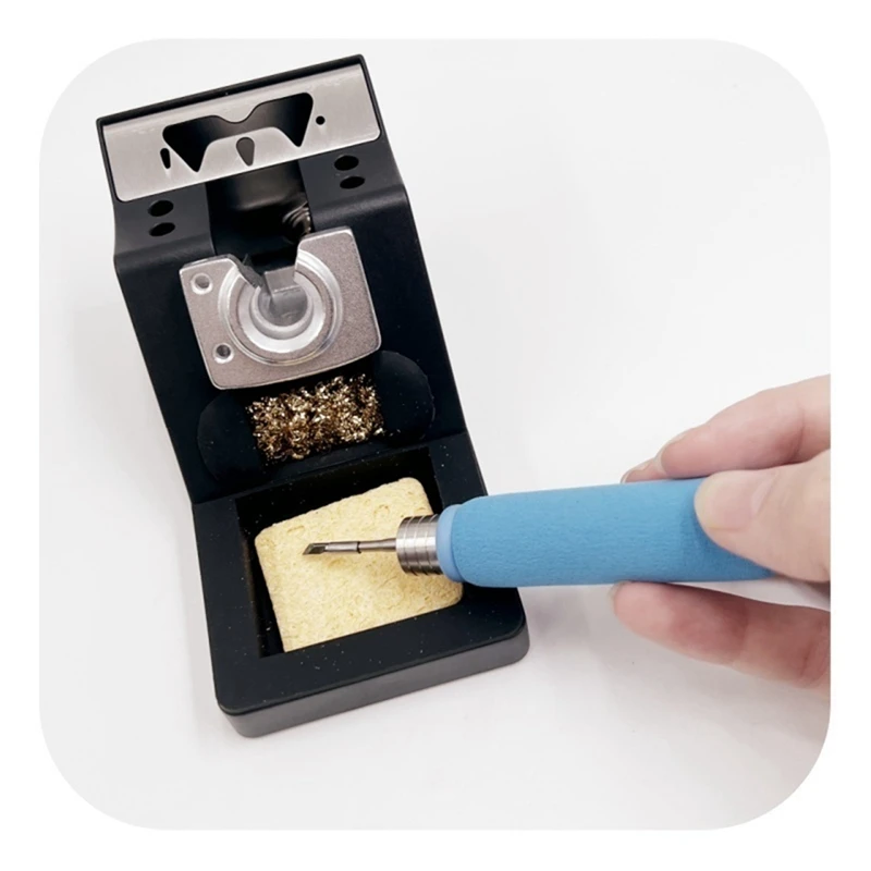 A36T-Soldering Iron Holder With Sleep Function Universal Multifunctional C210/C245 Handle For Power Station Tools