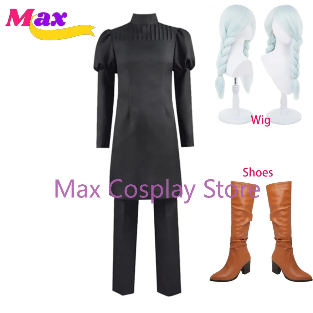 

Max Cos Anime Cosplay Mei Mei Cosplay Costume Black Uniform Suit Halloween Clothes Custom Made