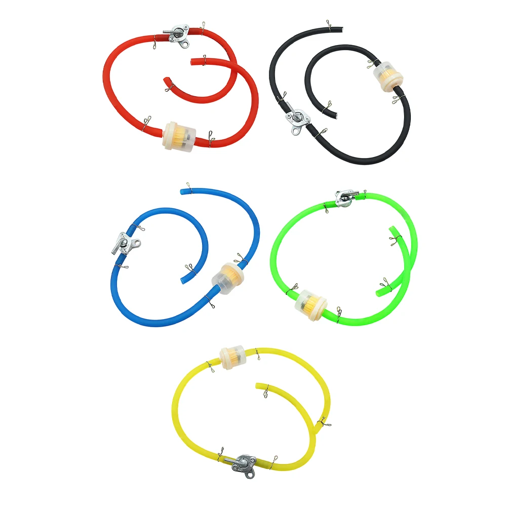 

Motorcycle Faucet Filter Inline Switch Filter Oil Cup With Oil Pipe Accessory 45 Cm Fuel Line Fuel Filter And Fuel Cock